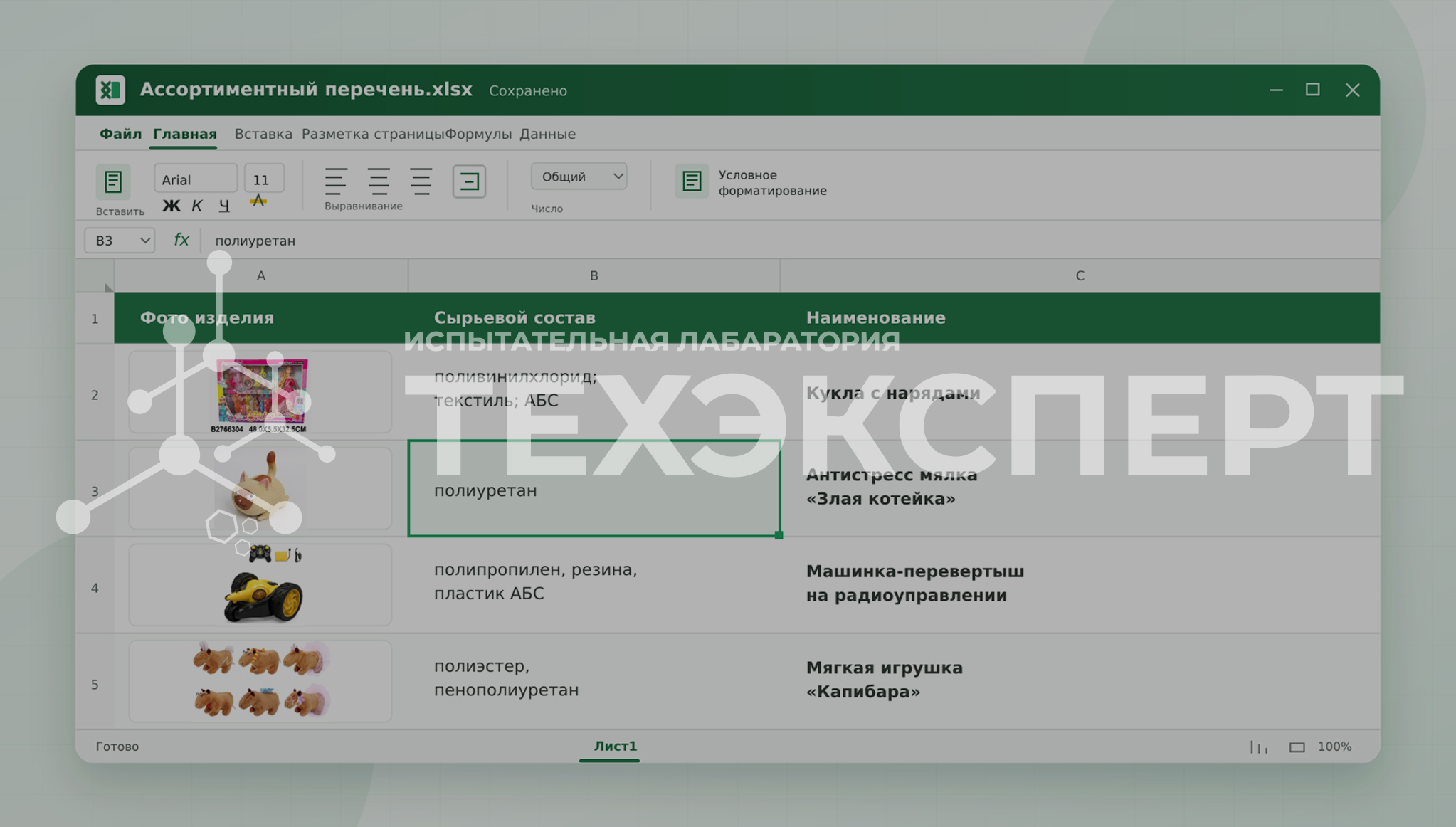 Какие документы нужны для проведения испытаний продукции